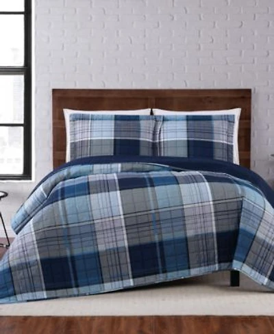 Truly Soft Trey Plaid Quilt Sets