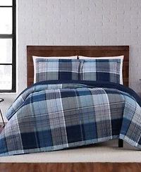 Truly Soft Trey Plaid Quilt Sets