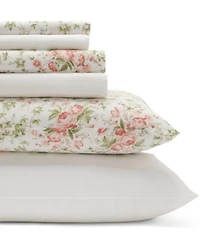 Laura Ashley Marissa Cotton Percale Sheet Sets