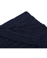 Happycare Textiles Knitted Luxury Chenille Throw, 51" x 67"