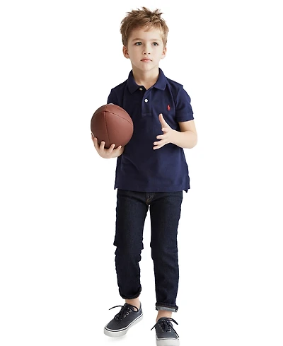 Polo Ralph Lauren Toddler and Little Boys Cotton Mesh Shirt