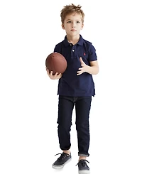 Polo Ralph Lauren Toddler and Little Boys Cotton Mesh Shirt