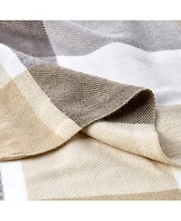 Baldwin Plaid Fringed Throw, 60" x 70"