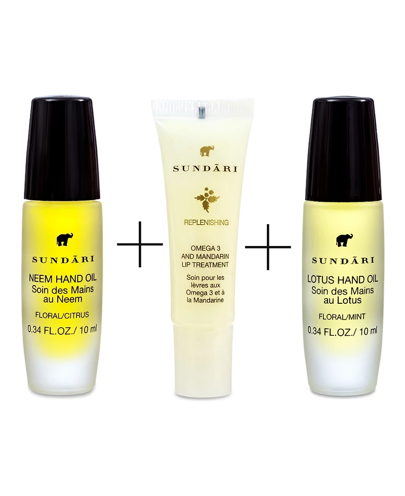 Sundari Hand And Lip Care Set