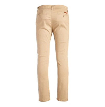 Galaxy By Harvic Mens Slim Fit Cotton Stretch Chino Pants