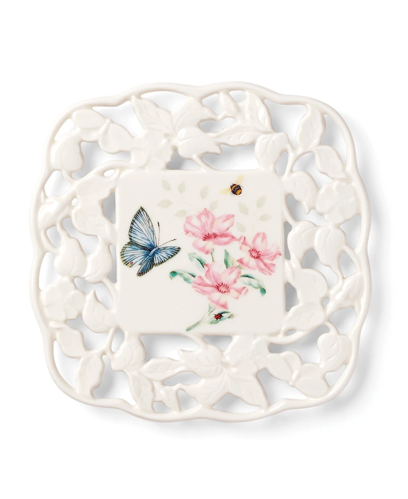 Lenox Butterfly Meadow Kitchen Carved Trivet
