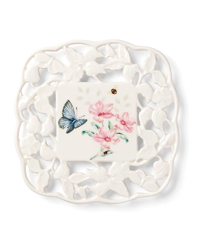 Lenox Butterfly Meadow Kitchen Carved Trivet