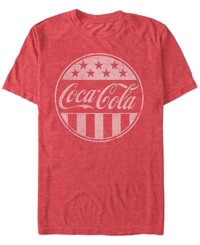 Fifth Sun Men's Classic Stars and Stripes Logo Short Sleeve T- shirt