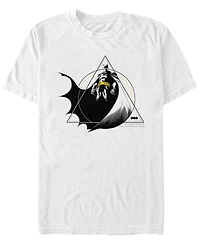 Fifth Sun Dc Men's Geometric Batman Power Pose Short Sleeve T-Shirt