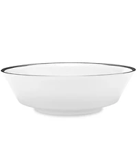 Noritake Regina Platinum Large Round Vegetable (Salad Bowl), 40 Oz.