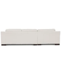 Closeout! Darrium 2-Pc. Leather Sofa with Chaise, Created for Macy's