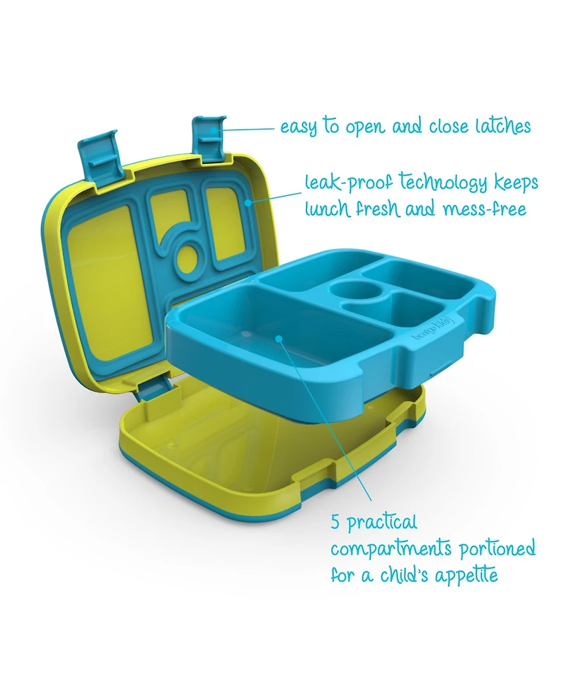Bentgo Kids Brights 5-Compartment Bento Lunch Box