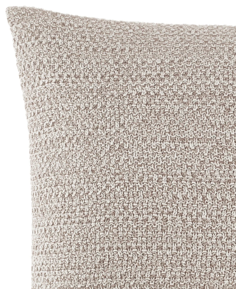 Closeout! Kenneth Cole New York Essentials Marled Knit Decorative Pillow, 16" x 16"