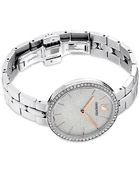 Swarovski Women's Swiss Cosmopolitan Stainless Steel Bracelet Watch 32mm