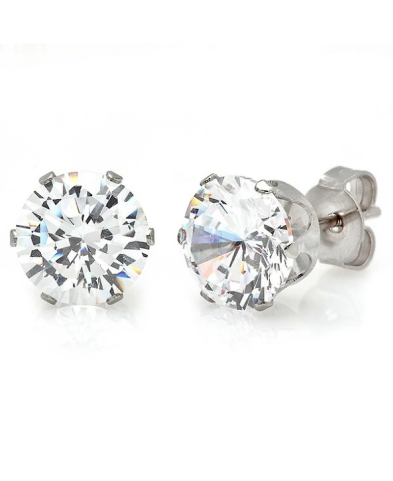 Steeltime Stainless Steel Stud Earrings