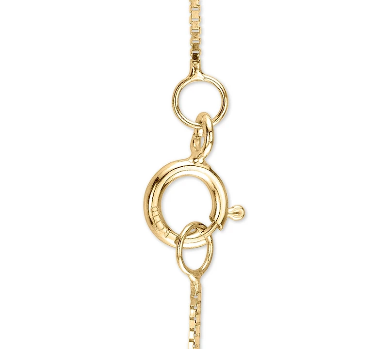 Sirena Diamond Bezel Solitaire 18" Pendant Necklace (1/10 ct. t.w.) in 14k White or Yellow Gold
