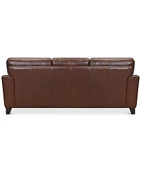 Brayna 88" Classic Leather Sofa, Created for Macy's