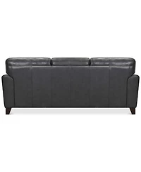 Brayna 88" Classic Leather Sofa, Created for Macy's