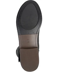 Journee Collection Women's Spokane Extra Wide Calf Knee High Riding Boots