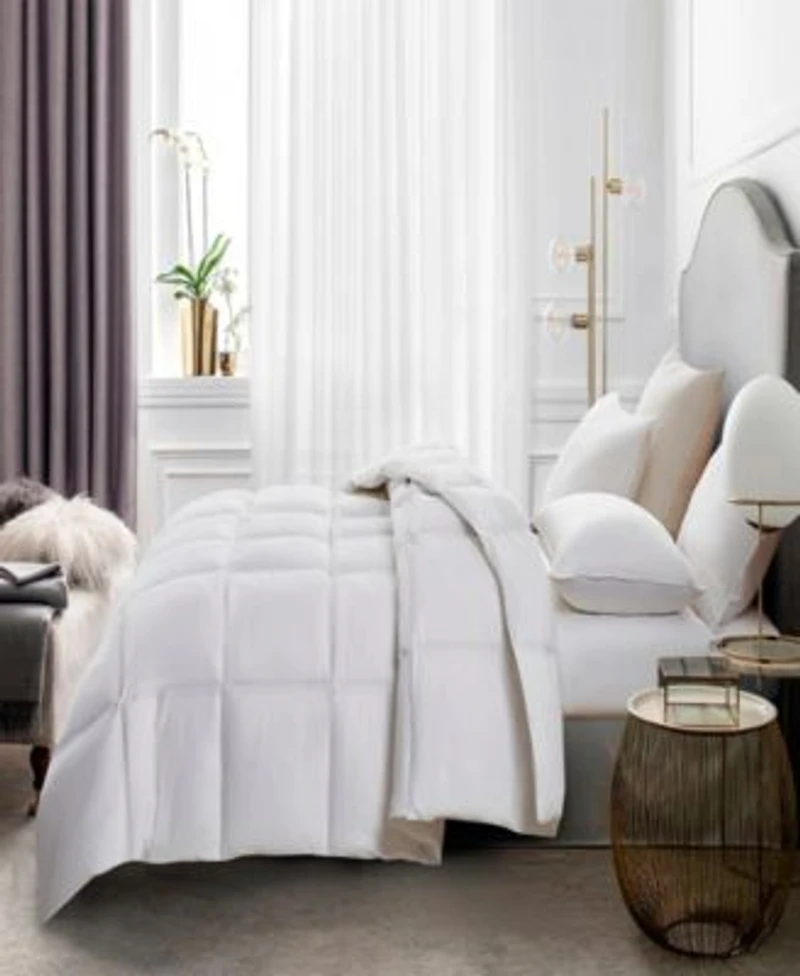 Serta White Goose Feather Down Fiber All Season Comforters
