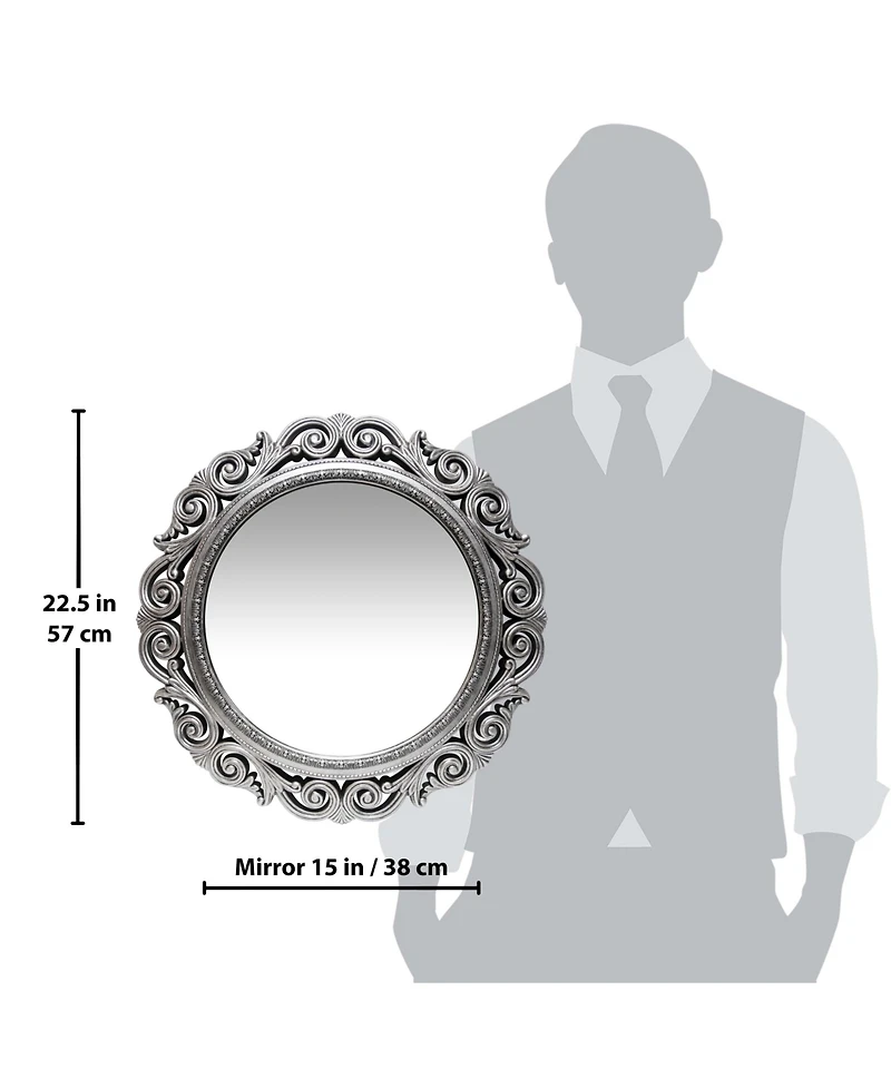 Infinity Instruments Round Indoor Mirror