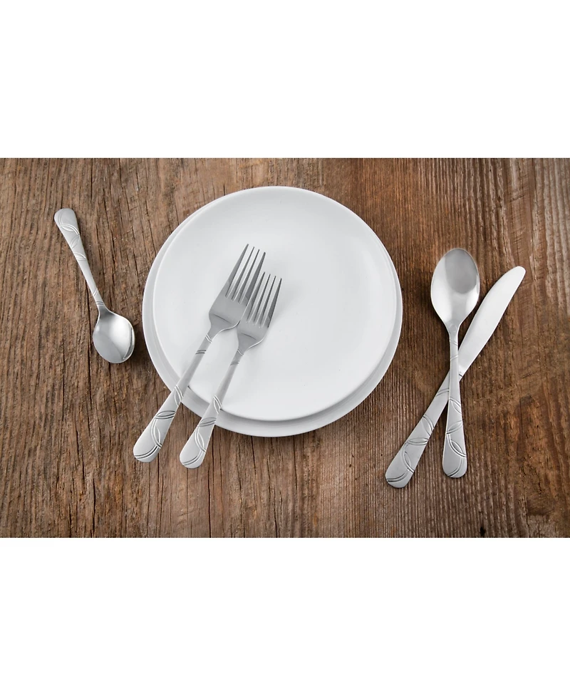 Cambridge Silversmiths Felicity Sand 20-Piece Flatware Set, Service for 4