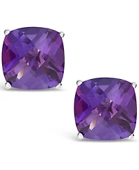 Amethyst (3-3/4 ct. t.w.) Stud Earrings in Sterling Silver