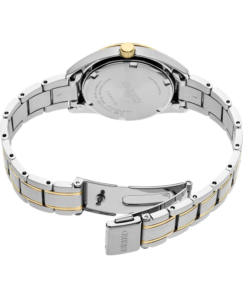 Seiko Women's Essentials Two-Tone Stainless Steel Bracelet Watch 29.8mm