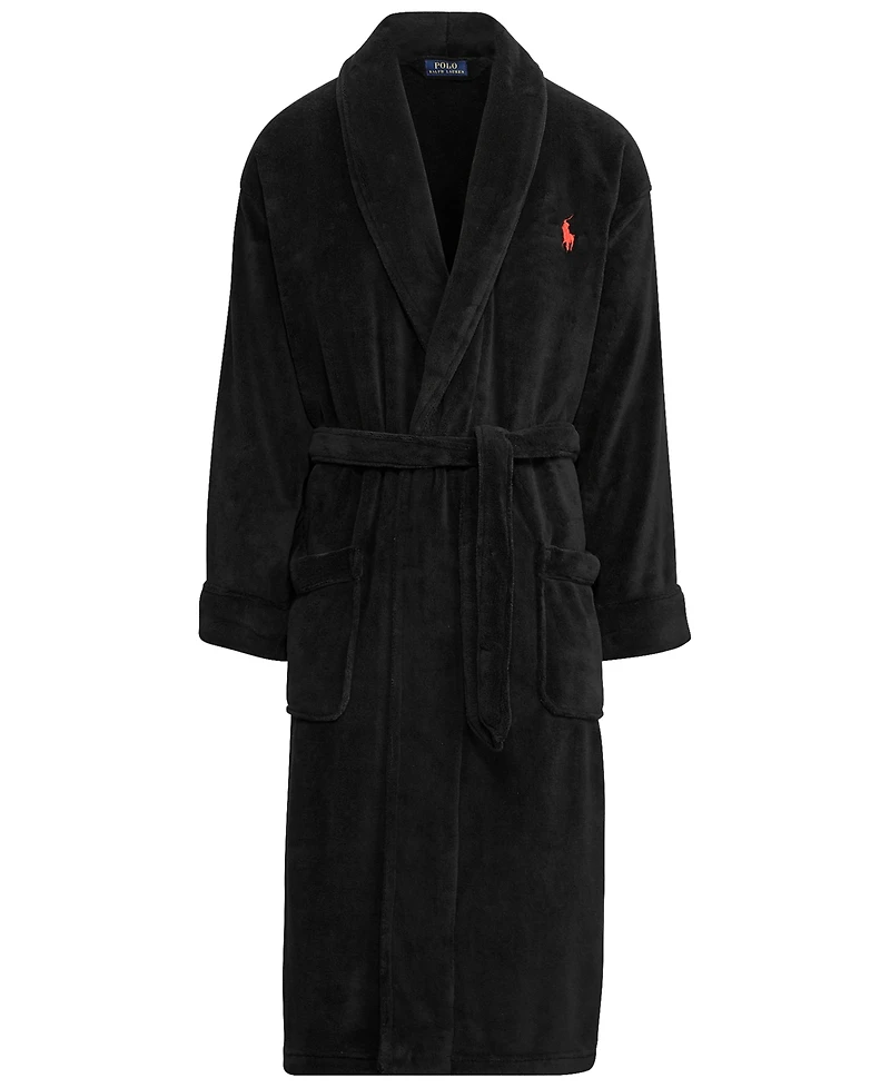 Polo Ralph Lauren Men's Sleepwear Soft Cotton Kimono Velour Robe
