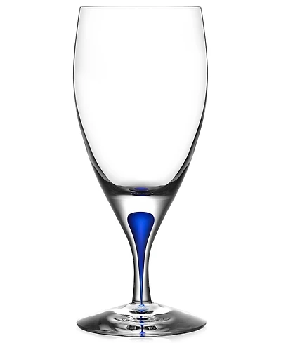 Orrefors Intermezzo Blue Iced Beverage Glass