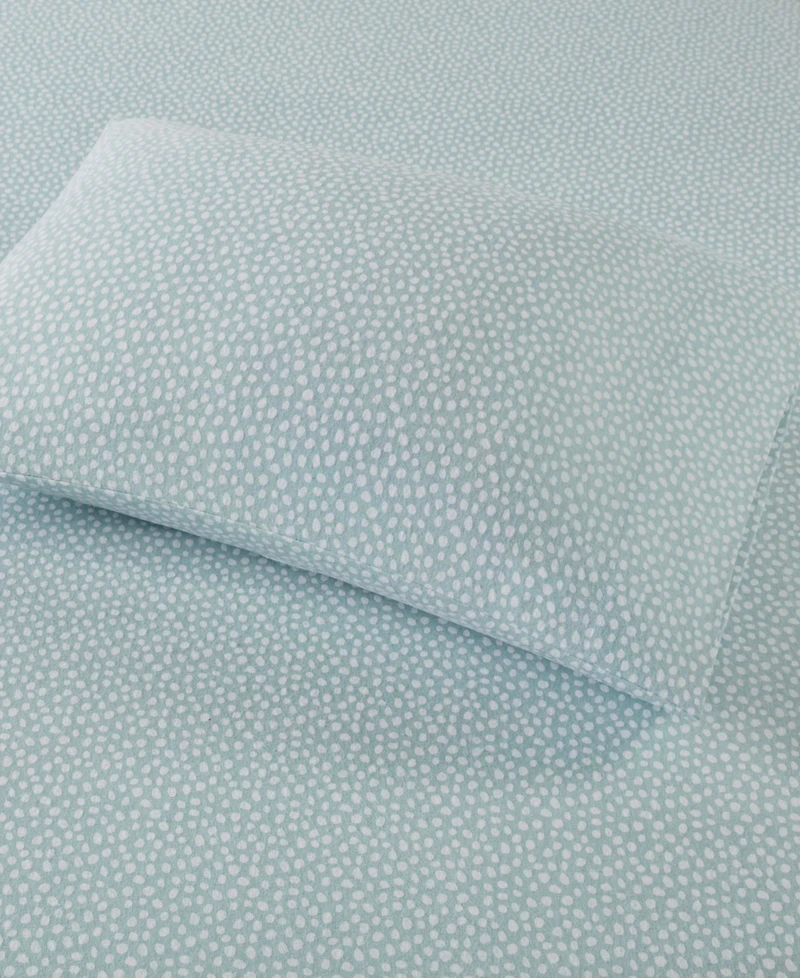 Madison Park Novelty Printed Cotton Flannel -Pc. Sheet Set