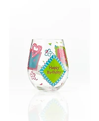Enesco Lolita Birthday Girl Stemless Wine Glass