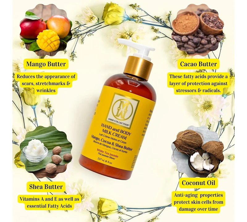 Omm Collection Hand & Body Milk Cream