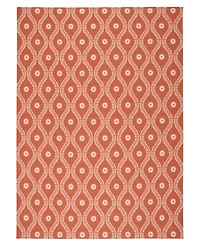 Long Street Looms Backyard BAC085 Rust 7'9" x 10'10" Outdoor Area Rug