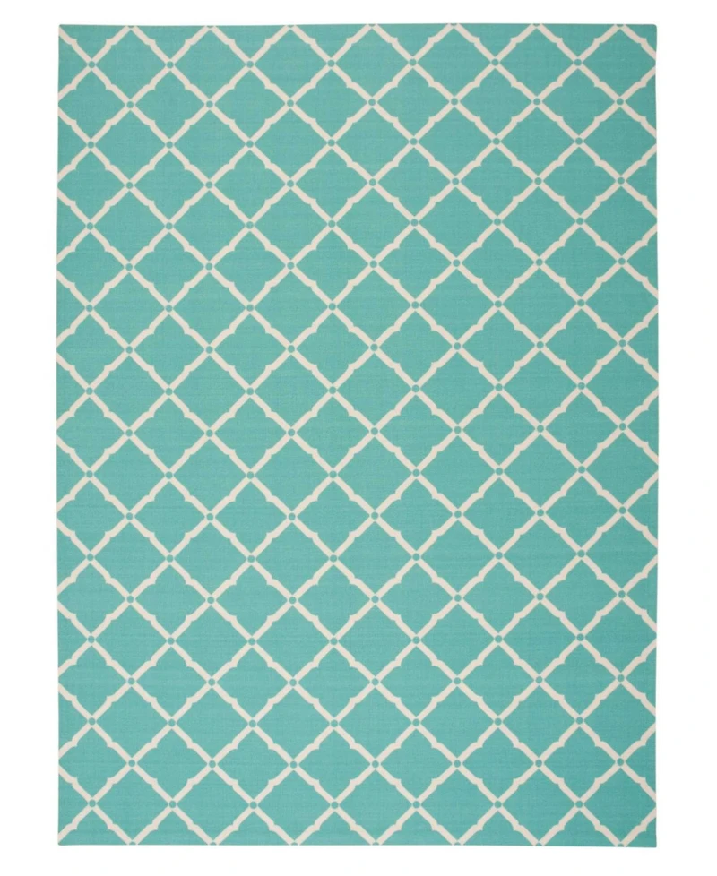 Long Street Looms Backyard BAC091 7'9" x 10'10" Outdoor Area Rug