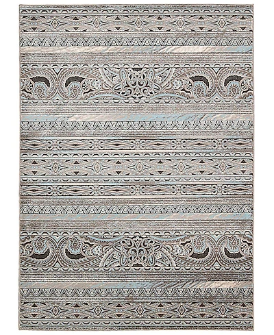 Long Street Looms Fate FAT03 Taupe 5'3" x 7'4" Area Rug