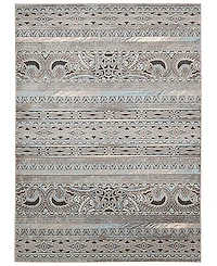 Long Street Looms Fate FAT03 Taupe 5'3" x 7'4" Area Rug