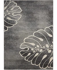 Long Street Looms Samuel SAM04 Gray 7'10" x 10'6" Area Rug