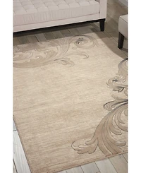 Long Street Looms Samuel SAM05 Mocha 5'3" x 7'3" Area Rug