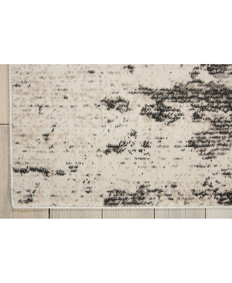 Long Street Looms Samuel SAM07 Ivory 3'10" x 5'10" Area Rug