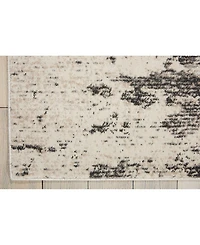 Long Street Looms Samuel SAM07 Ivory 3'10" x 5'10" Area Rug