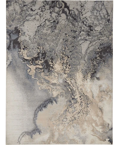 Long Street Looms Samuel SAM08 Gray 9'3" x 12'9" Area Rug
