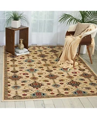 Long Street Looms Modino MOD02 Ivory 5'3" x 7'3" Area Rug