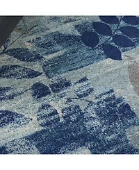Long Street Looms Peace PEA01 6' x 9' Area Rug
