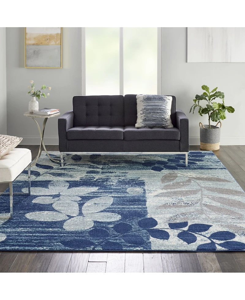 Long Street Looms Peace PEA01 8'10" x 11'10" Area Rug