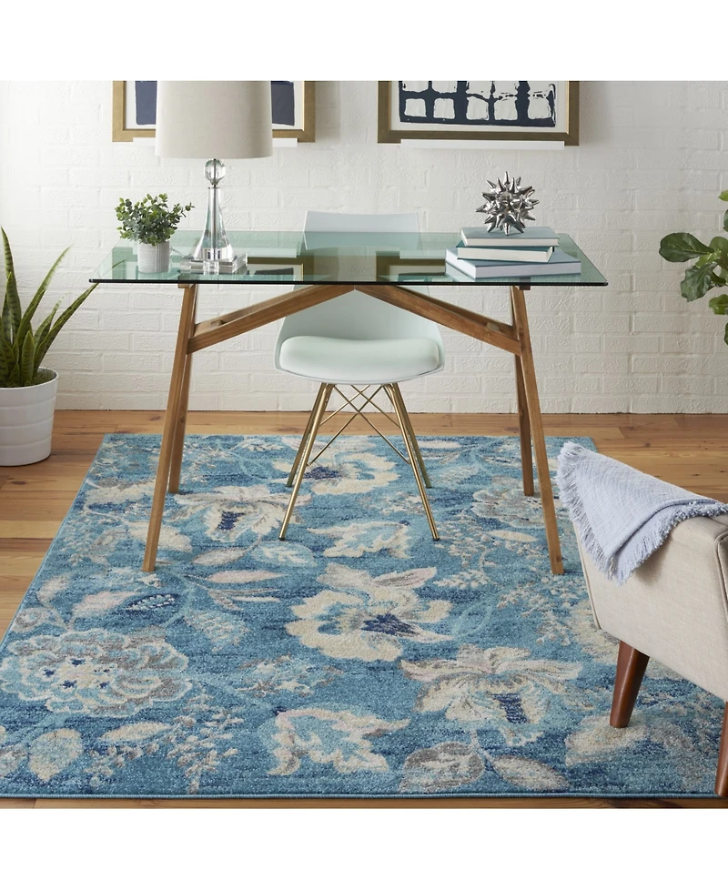 Long Street Looms Peace PEA02 4' x 6' Area Rug