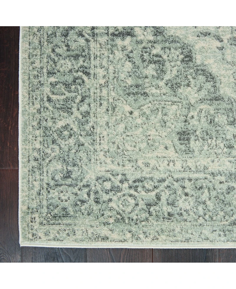 Long Street Looms Peace PEA05 Ivory 6' x 9' Area Rug