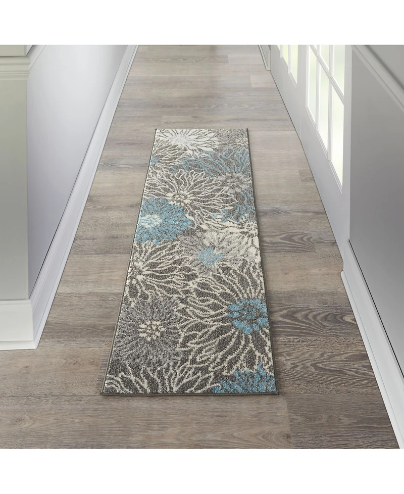 Long Street Looms Zeal ZEA17 1'10" x 6' Runner Rug