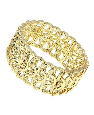 2028 Woven Loop Stretch Bracelet
