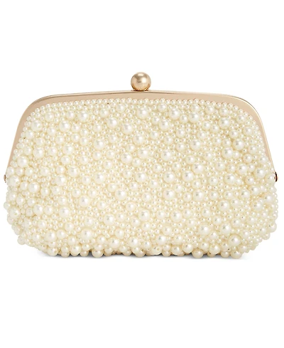 I.n.c. International Concepts All Over Pearl Pouch Clutch, Exclusively at Macy's